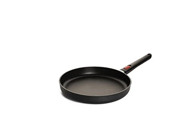 Woll Eco Lite Flachpfanne - Induktiv -, Ø 28 cm, 5 cm hoch, mit abnehmbarem Stiel - Geeignet für alle Herdarten, 100% recyceltes Aluguss, backofenfest, schwarz im Sale